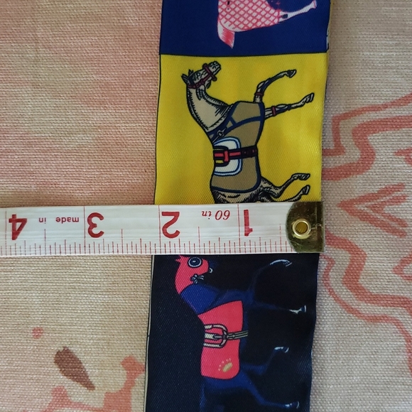 * Horse Show Skinny Scarf Cowgirl Vaquera Country Stripes - Picture 8 of 10